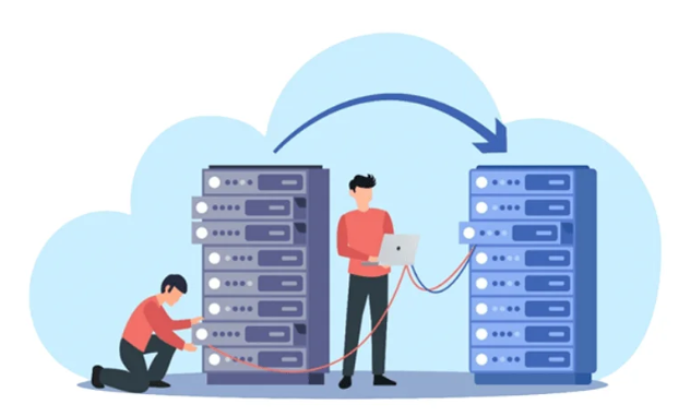 migrasi server